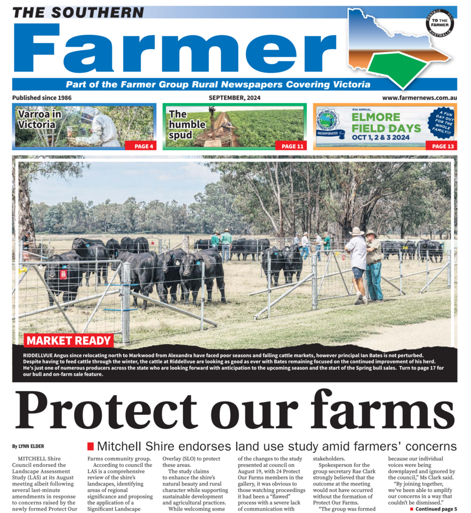 Protect our farms, September 2024