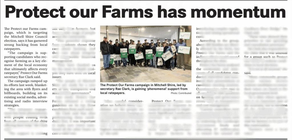 Protect Our Farms has momentum, 23 October 2024