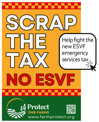 Help fight the new ESVF emergency services tax trimmed